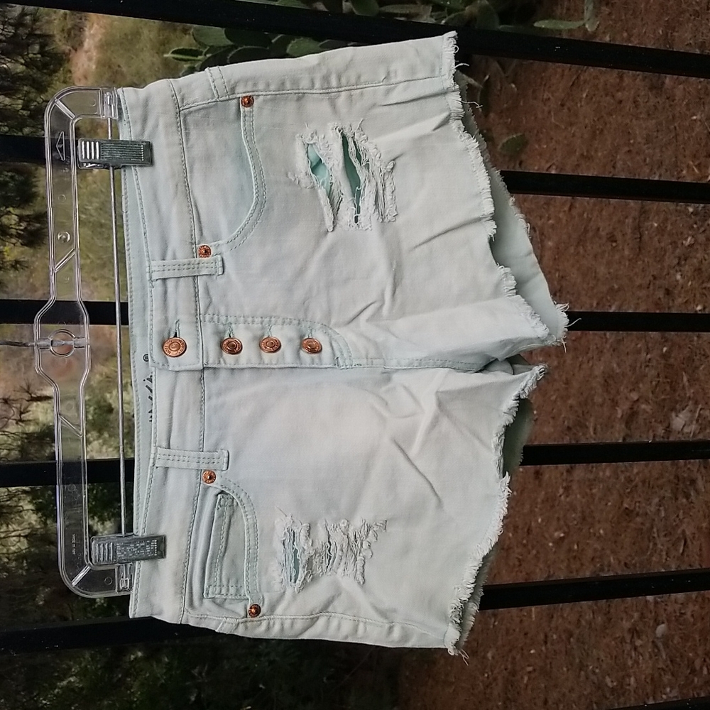 High Rise Short Shorts